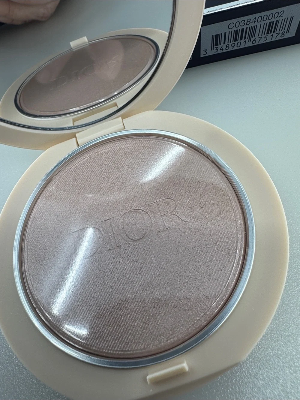 Dior Forever Couture Luminizer 02 Pink Glow - Quilted Compact